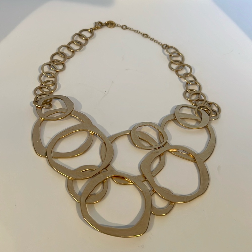 Karma Bella gold toned statement necklace